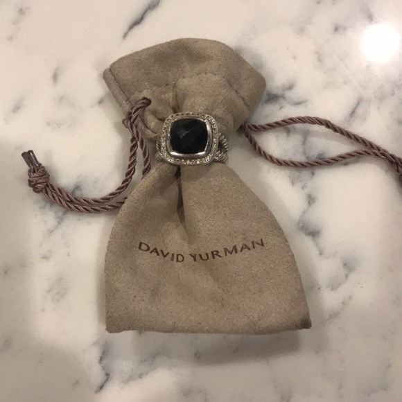 David Yurman Jewelry - David Yurman Albion Ring w/ Black Onyx & Diamonds
